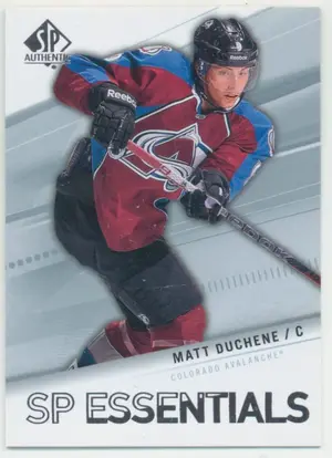 2011-12 SP AUTHENTIC - MATT DUCHENE #158 SP ESSENTIALS