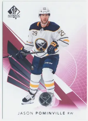 2017-18 SP AUTHENTIC - JASON POMINVILLE #16 LIMITED RED