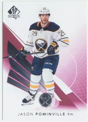 2017-18 SP AUTHENTIC - JASON POMINVILLE #16 LIMITED RED