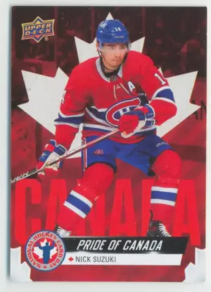 2021-22 NATIONAL HOCKEY CARD DAY CANADA - NICK SUZUKI #CAN-9