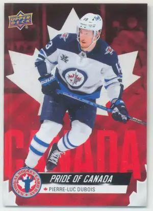 2021-22 NATIONAL HOCKEY CARD DAY CANADA - PIERRE-LUC DUBOIS #CAN-10