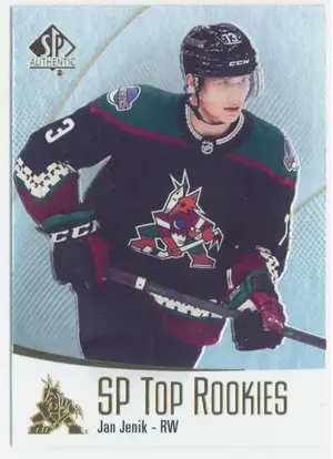 2021-22 SP AUTHENTIC - JAN JENIK #TR-42 SP TOP ROOKIES