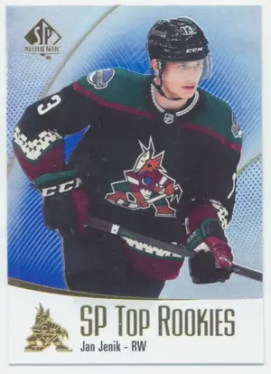 2021-22 SP AUTHENTIC - JAN JENIK #TR-42 SP TOP ROOKIES BLUE