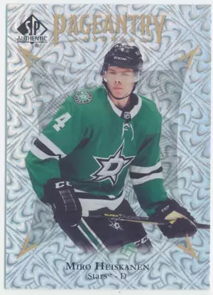 2021-22 SP AUTHENTIC - MIRO HEISKANEN #P-28 PAGEANTRY