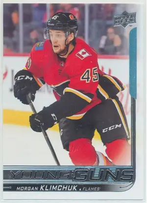 2018-19 UPPER DECK - MORGAN KLIMCHUK #204 YOUNG GUNS