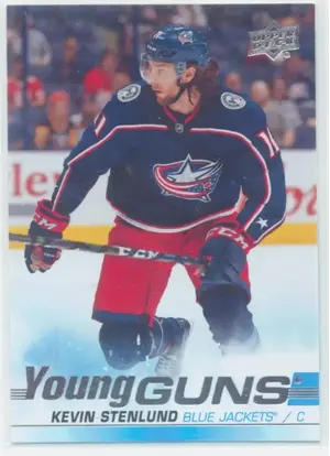 2019-20 UPPER DECK - KEVIN STENLUND #211 YOUNG GUNS