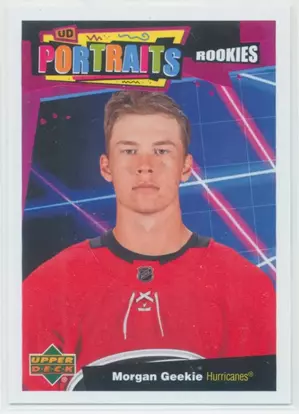 2020-21 UPPER DECK - MORGAN GEEKIE #P-74 UD PORTRAITS