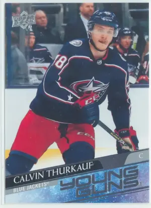 2020-21 UPPER DECK - CALVIN THURKAUF #467 YOUNG GUNS