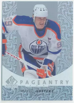 2022-23 SP AUTHENTIC - WAYNE GRETZKY #P-60 PAGEANTRY