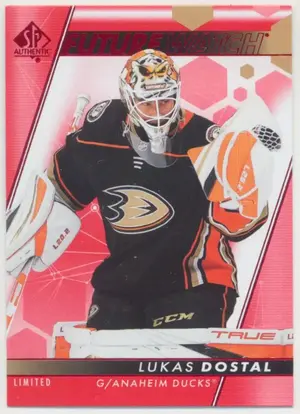 2022-23 SP AUTHENTIC - LUKAS DOSTAL #113 FUTURE WATCH LIMITED RED