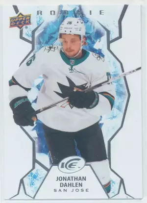 2021-22 UPPER DECK ICE - JONATHAN DAHLEN #135 ROOKIE