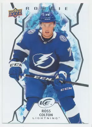 2021-22 UPPER DECK ICE - ROSS COLTON #147 ROOKIE