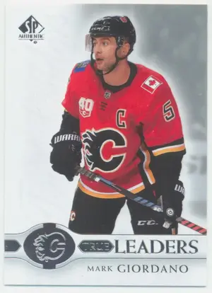2020-21 SP AUTHENTIC - MARK GIORDANO #TL-MG TRUE LEADERS