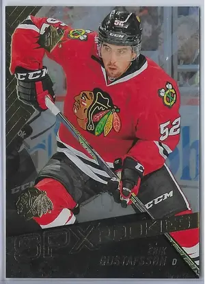 2015-16 SPx #106 Erik Gustafsson RC