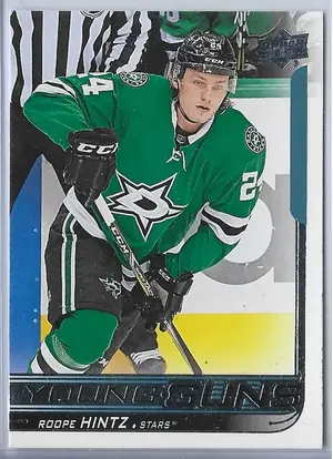 2018-19 Upper Deck #202 Roope Hintz RC (Young Guns)
