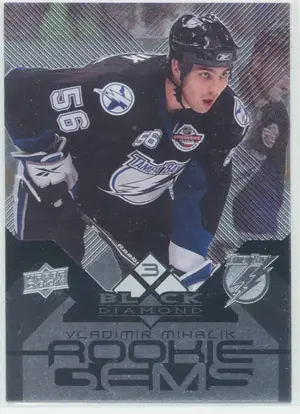 2008-09 BLACK DIAMOND - VLADIMIR MIHALIK #165 ROOKIE GEMS