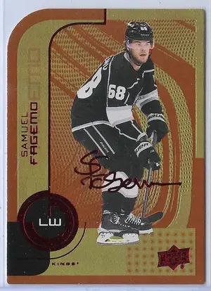 2022-23 MVP 20th Anniversary Colors & Contours #139 Samuel Fagemo (181/250)