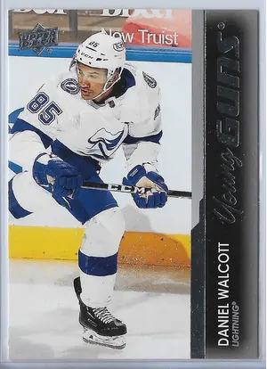 2021-22 Upper Deck #229 Daniel Walcott RC (Young Guns)