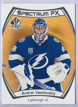 2021-22 SP Authentic Spectrum FX Gold #S-25 Andrei Vasilevskiy (36/50)