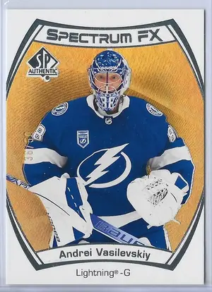 2021-22 SP Authentic Spectrum FX Gold #S-25 Andrei Vasilevskiy (36/50)