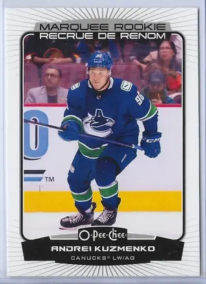 2022-23 O-Pee-Chee (Marquee Rookie) #579 Andrei Kuzmenko RC