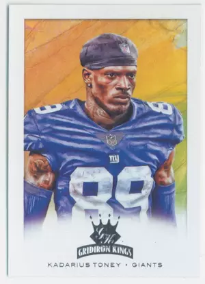 2021 Chronicles - Kadarius Toney #GK-27 Gridiron Kings