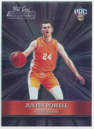 2021-22 Wild Card Alumination - Justin Powell #ABC-48