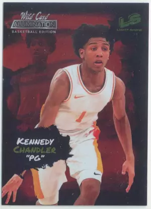 2021-22 Wild Card Alumination - Kennedy Chandler #PS-17 Light Show