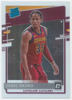 2020-21 Panini Donruss Optic - Isaac Okoro #155 Rated Rookie