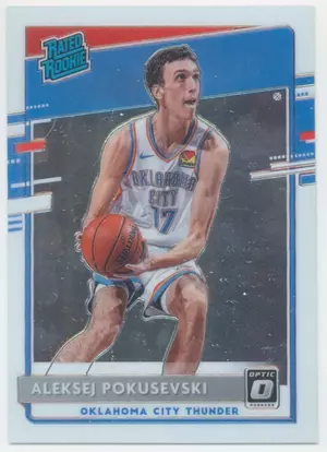 2020-21 Panini Donruss Optic - Aleksej Pokusevski #167 Rated Rookie