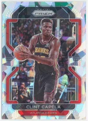 2021-22 Panini Prizm - Clint Capela #187 Ice Prizm Parallel