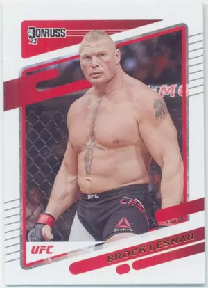 2022 Panini Donruss UFC - Brock Lesnar #160