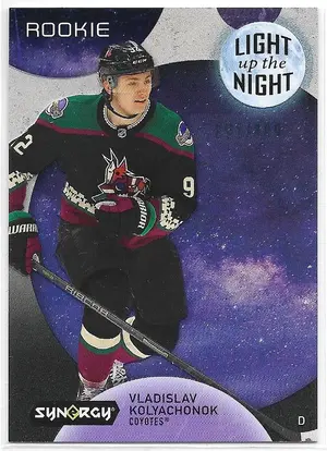 2022-23 Synergy Light Up The Night #LN-VK Vladislav Kolyachonok (291/899)
