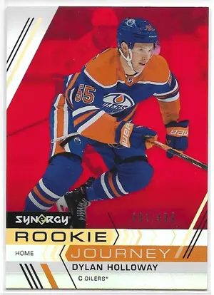 2022-23 Synergy Rookie Journey Home Red #RJ-11 Dylan Holloway (461/499)