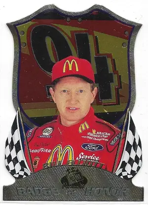 1999 Press Pass Premium Badge of Honor #BH15 Bill Elliott