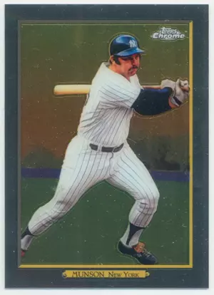 2020 Topps Update Series - Thurman Munson #TRC-16 Turkey Red Chrome 2020