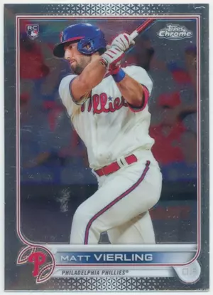 2022 Topps Chrome - Matt Vierling #181 RC