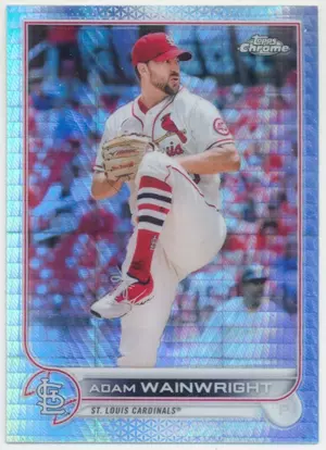 2022 Topps Chrome - Adam Wainwright #52 Prism Refractor Parallel