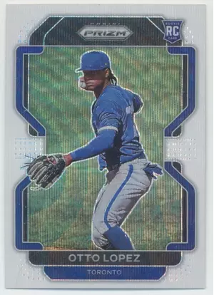 2022 Panini Prizm - Otto Lopez #36 RC Silver Prizm Parallel