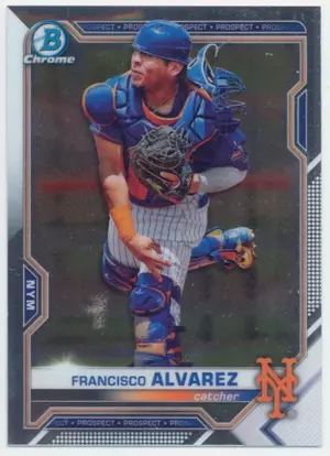 2021 Bowman - Francisco Alvarez # BCP-53 Chrome Prospects