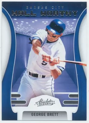 2022 Panini Absolute Retail - George Brett #HW-13 Hall Worthy
