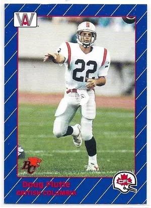 1991 All World CFL #7 Doug Flutie
