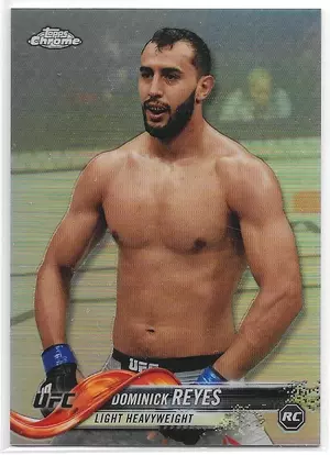 2018 Topps UFC Chrome Refractor #51 Dominick Reyes