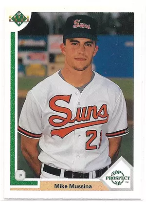 1991 Upper Deck #65 Mike Mussina RC