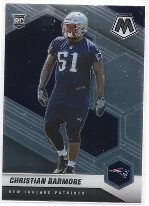 2021 Mosaic #358 Christian Barmore RC