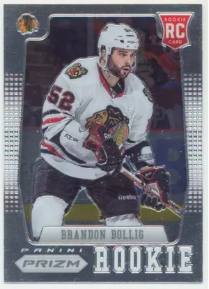 2012-13 ROOKIE ANTHOLOGY - BRANDON BOLLIG #62 PRIZM ROOKIE