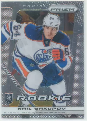 2013-14 PRIZM - NAIL YAKUPOV #240 ROOKIE