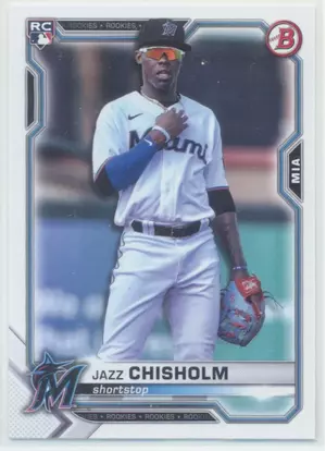 2021 Bowman - Jazz Chisholm #71 RC