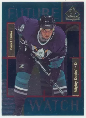 1997-98 SP AUTHENTIC - PAVEL TRNKA #170 FUTURE WATCH