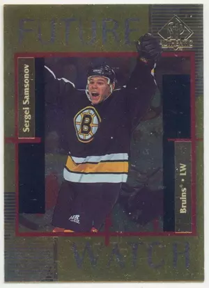 1997-98 SP AUTHENTIC - SERGEI SAMSONOV #172 FUTURE WATCH
